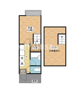 ハイツエコー【2階】の間取り