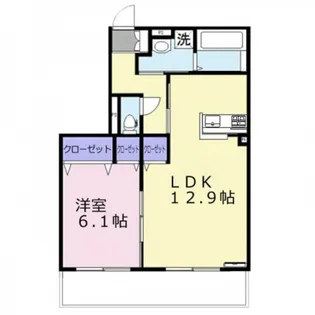ワンダフルうれし野【2階】の間取り
