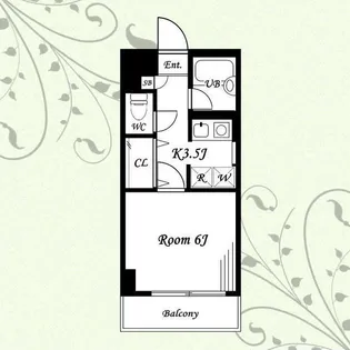 モアリッシェル多摩ニュータウン【2階】の間取り