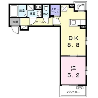 リミエール【2階】の間取り