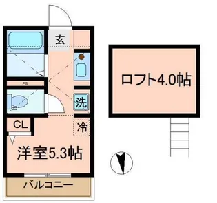 グランフィオーレ【3階】の間取り