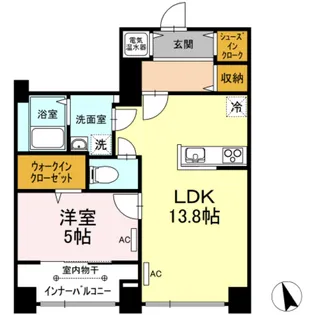 メゾン・ド・ソレイユ【3階】の間取り