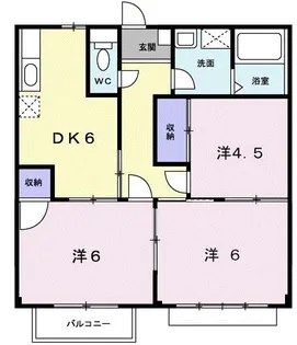 エリール 岡本 11号【1階】の間取り