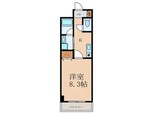 ロージュマン中曽根【1階】の間取り