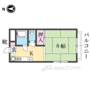アズィールC棟【2階】の間取り