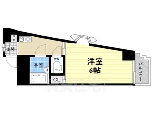 ハイツ中路2【3階】の間取り