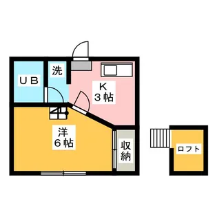 ヴェール ミリュウ【1階】の間取り