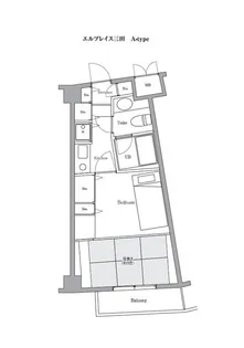 エルプレイス三田【3階】の間取り