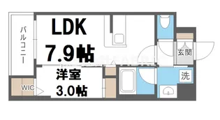 コンフォリア・リヴ北浜高麗橋【12階】の間取り