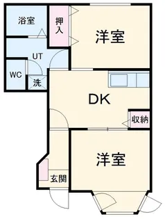 サンフォレスタ21【1階】の間取り