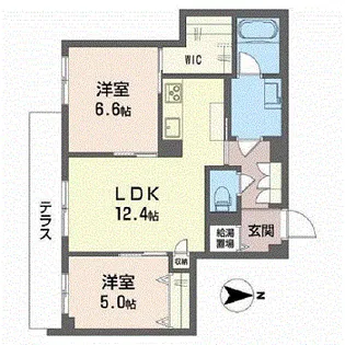 レガート【1階】の間取り