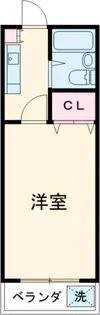 フレールシャポー泉A【1階】の間取り