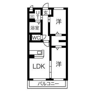 アイティーオーレジデンス東旭が丘【1階】の間取り