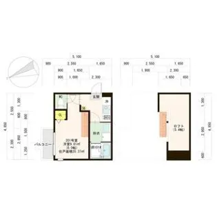ハーモニーテラス将監(将監2丁目B)【2階】の間取り
