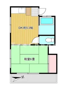 小高マンション【1階】の間取り