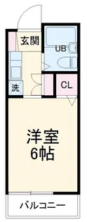 アメニティ片野【2階】の間取り