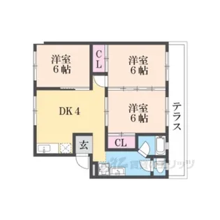 木の岡レジーナ【2階】の間取り