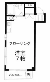 サンハイツ南長崎【2階】の間取り