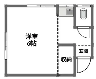 パールハウスB【2階】の間取り
