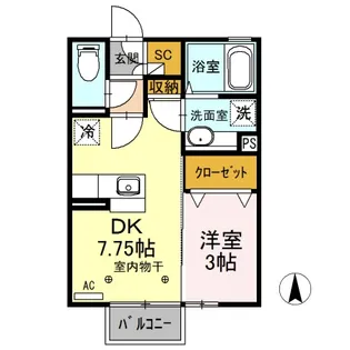 ソアビータ【2階】の間取り