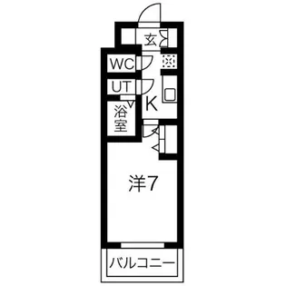 メイクスWアート丸の内【12階】の間取り