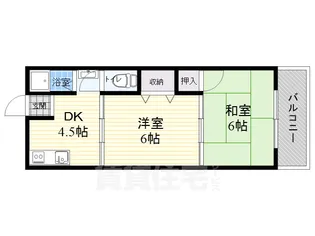 マンションニューホープ【2階】の間取り