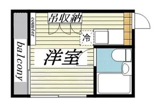 メゾン・ド・新中野【3階】の間取り