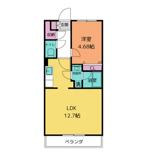 コーリング【2階】の間取り