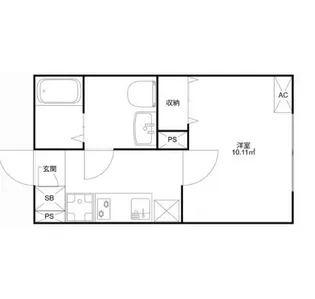 MQuarto葛飾四ツ木【2階】の間取り