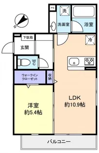 D-MARRONNIER(ディーマロニエ)【2階】の間取り