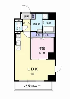 プレ・アビタシオン春日部III【4階】の間取り