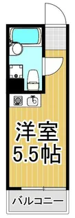 ハーモニー西亀有【3階】の間取り