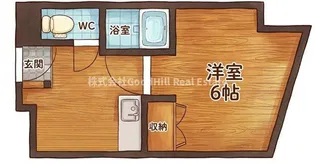 嶋本マンション東三国【3階】の間取り