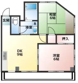 サンシルク日比谷【6階】の間取り