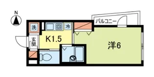 LYNX松ノ木【2階】の間取り