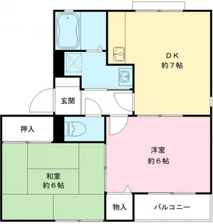 コート・フィレンツェ【2階】の間取り