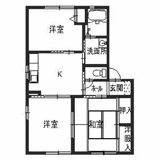 アイランド B棟【1階】の間取り