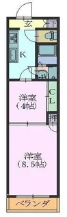 ロフティ31奈良屋【5階】の間取り