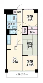 コリーヌ梶が谷【3階】の間取り
