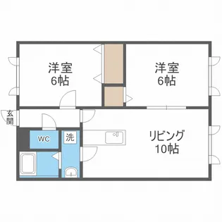 Reno’s(リノス)太平【2階】の間取り