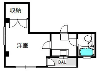 メゾンドセリーズ【3階】の間取り