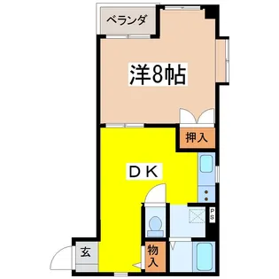 リブ・ニーズF【3階】の間取り