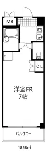 サニーパレス白川台【2階】の間取り