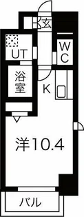 ブルームライフ八田駅前【3階】の間取り
