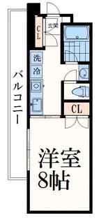 C s 22 OHSAWA【3階】の間取り
