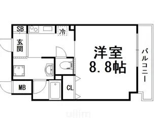 メゾン ノエル【4階】の間取り