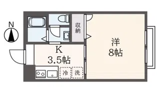 ヴィスタ杉並【2階】の間取り