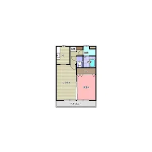 ビビエンダII【2階】の間取り
