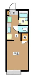 東京都品川区豊町6【アパート】の間取り