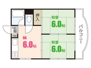 樹マンション【3階】の間取り